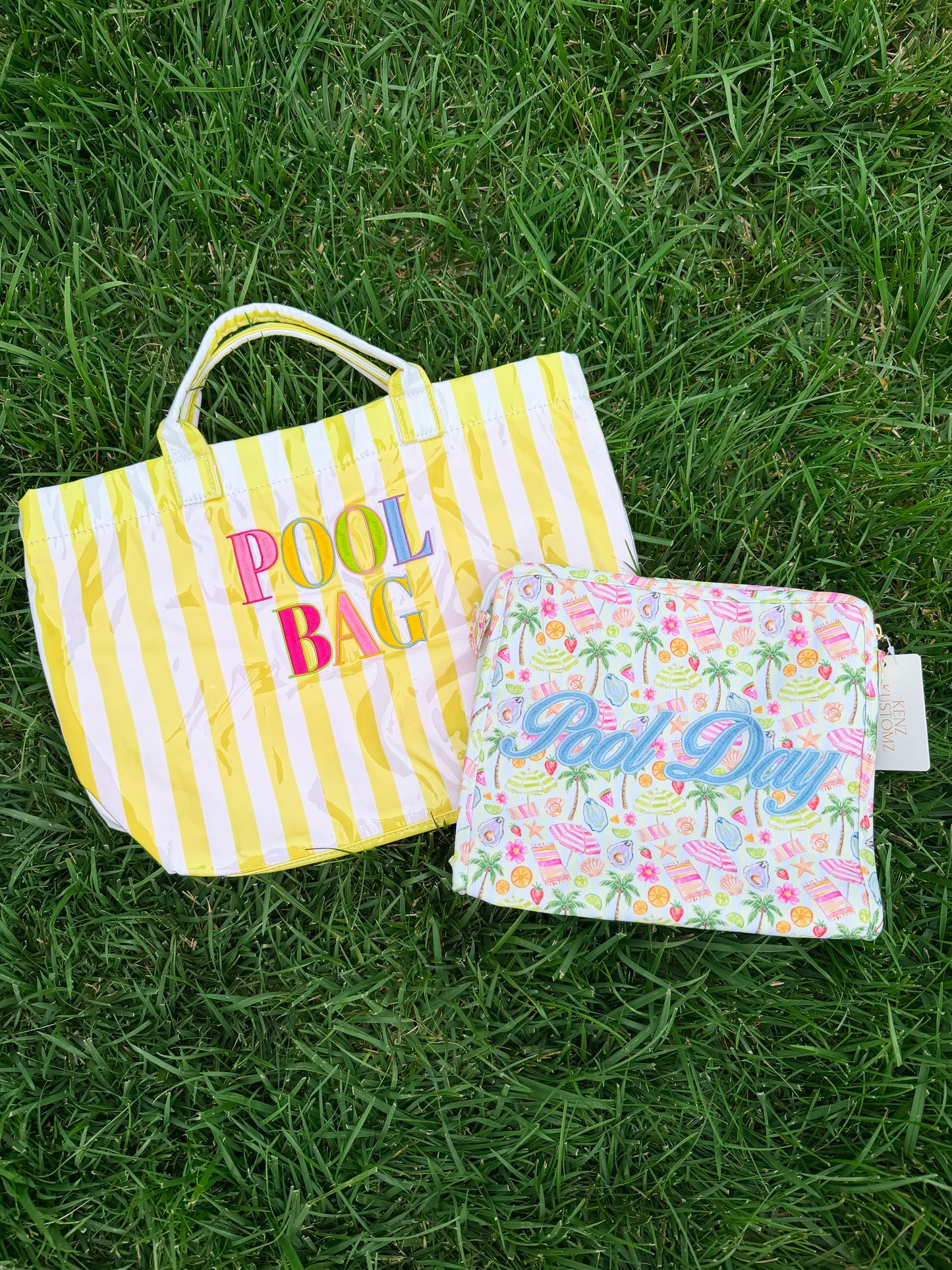 Embroidered Pool BagπβοΈπ