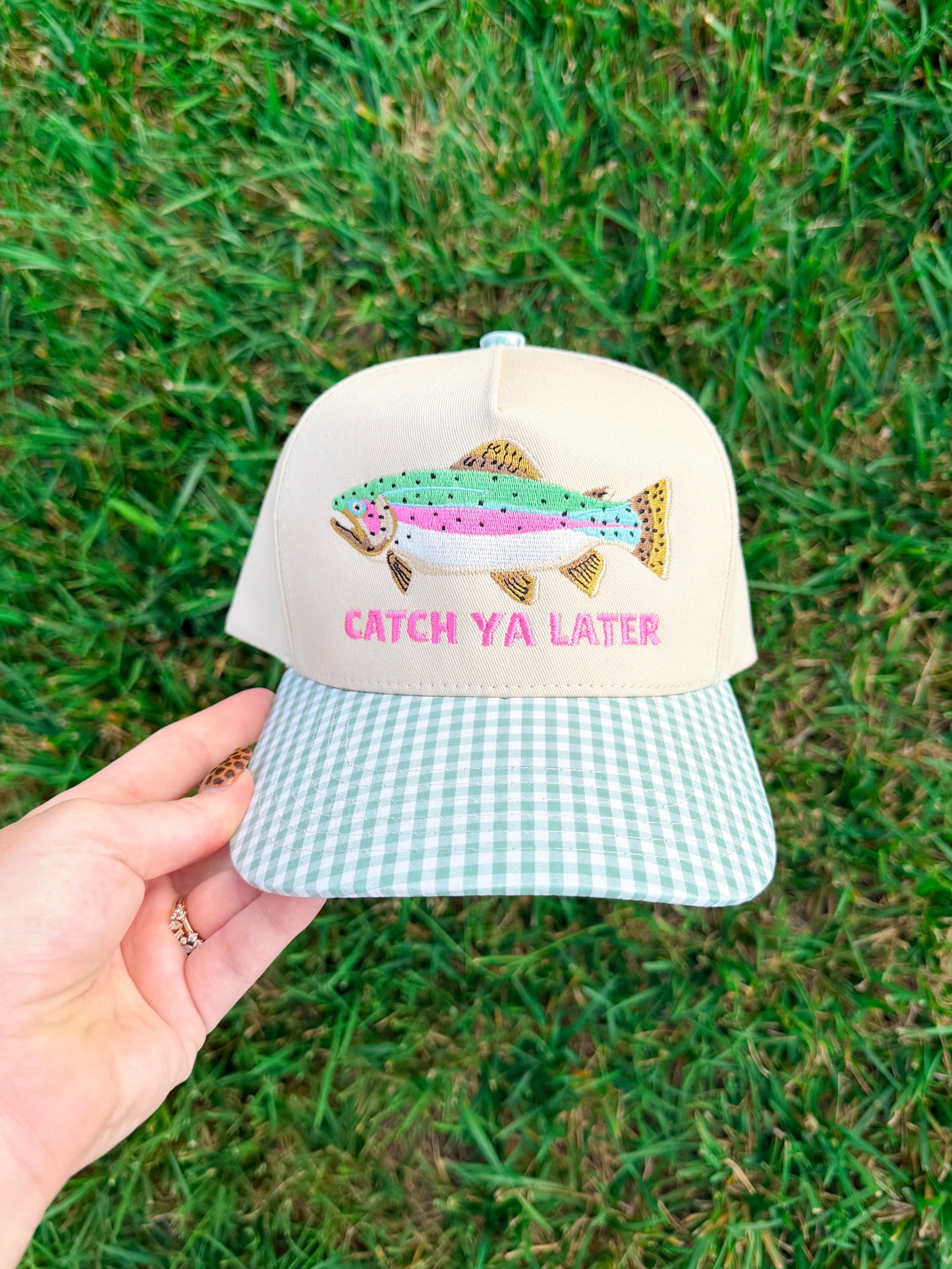 Catch Ya Later Trucker Hat💚