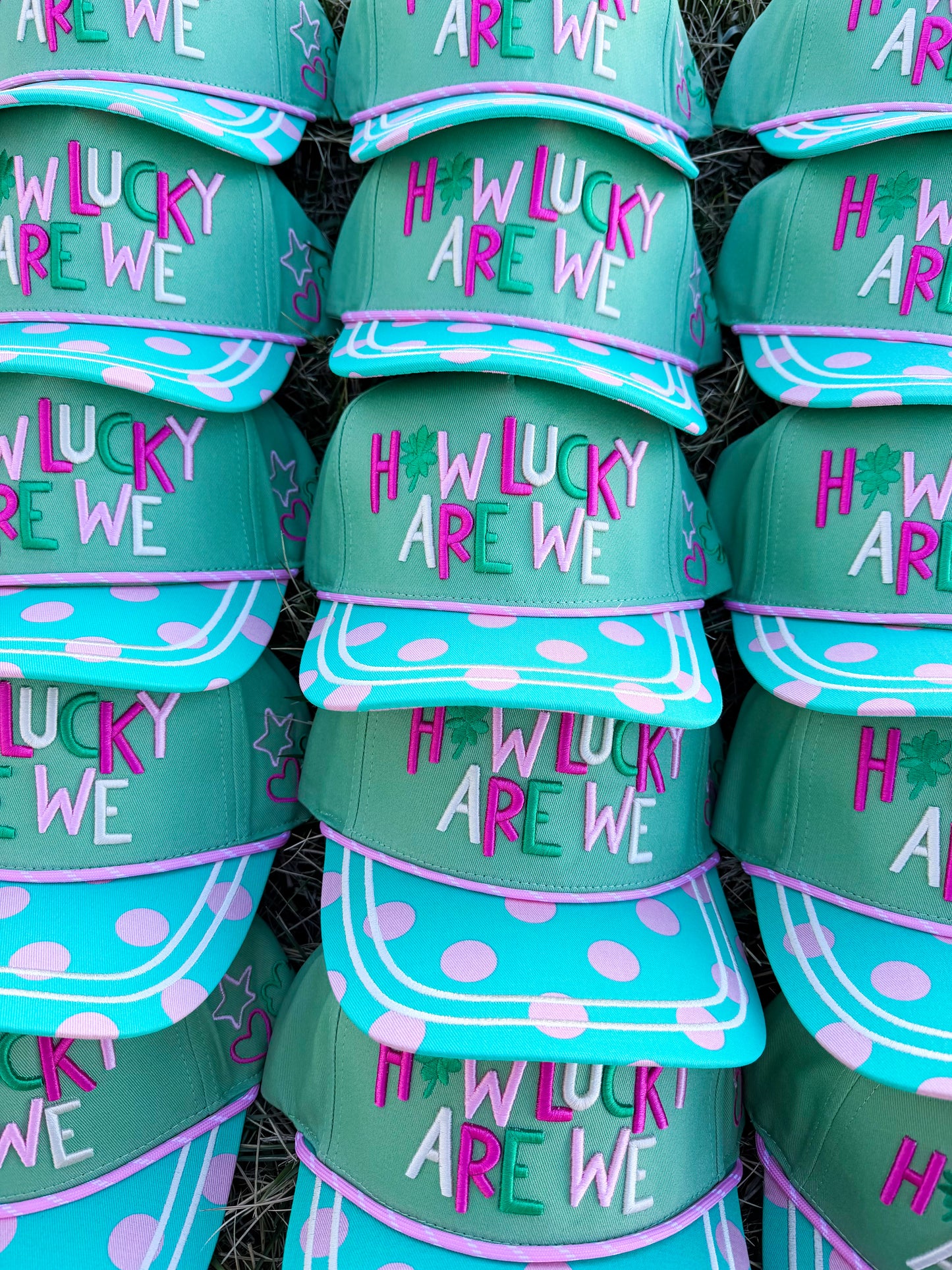 How Lucky Are We Trucker Hat