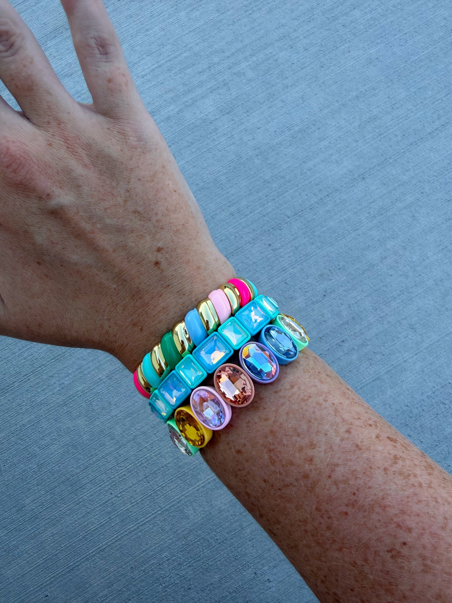 Aqua Gemstone Bracelet🩵