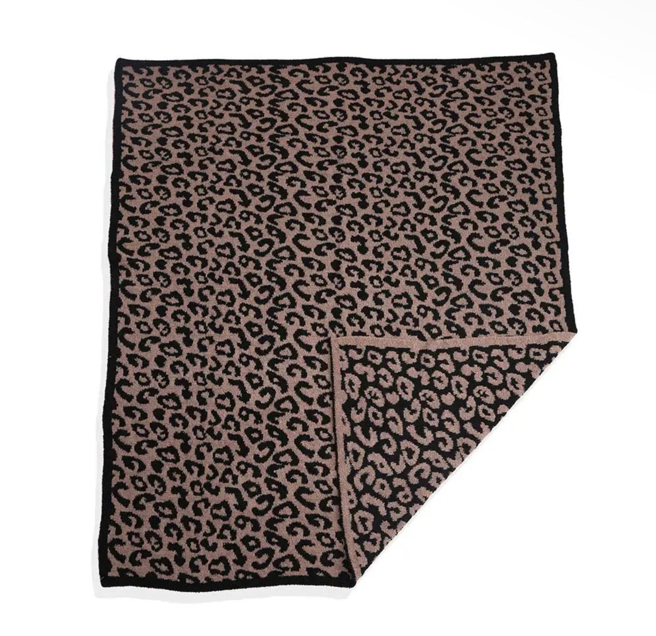 Leopard Reversible Blanket🖤🐆