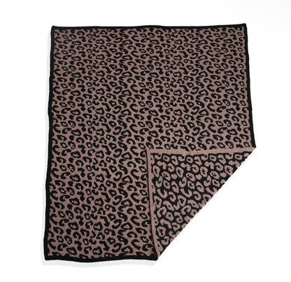 Leopard Reversible Blanket🖤🐆