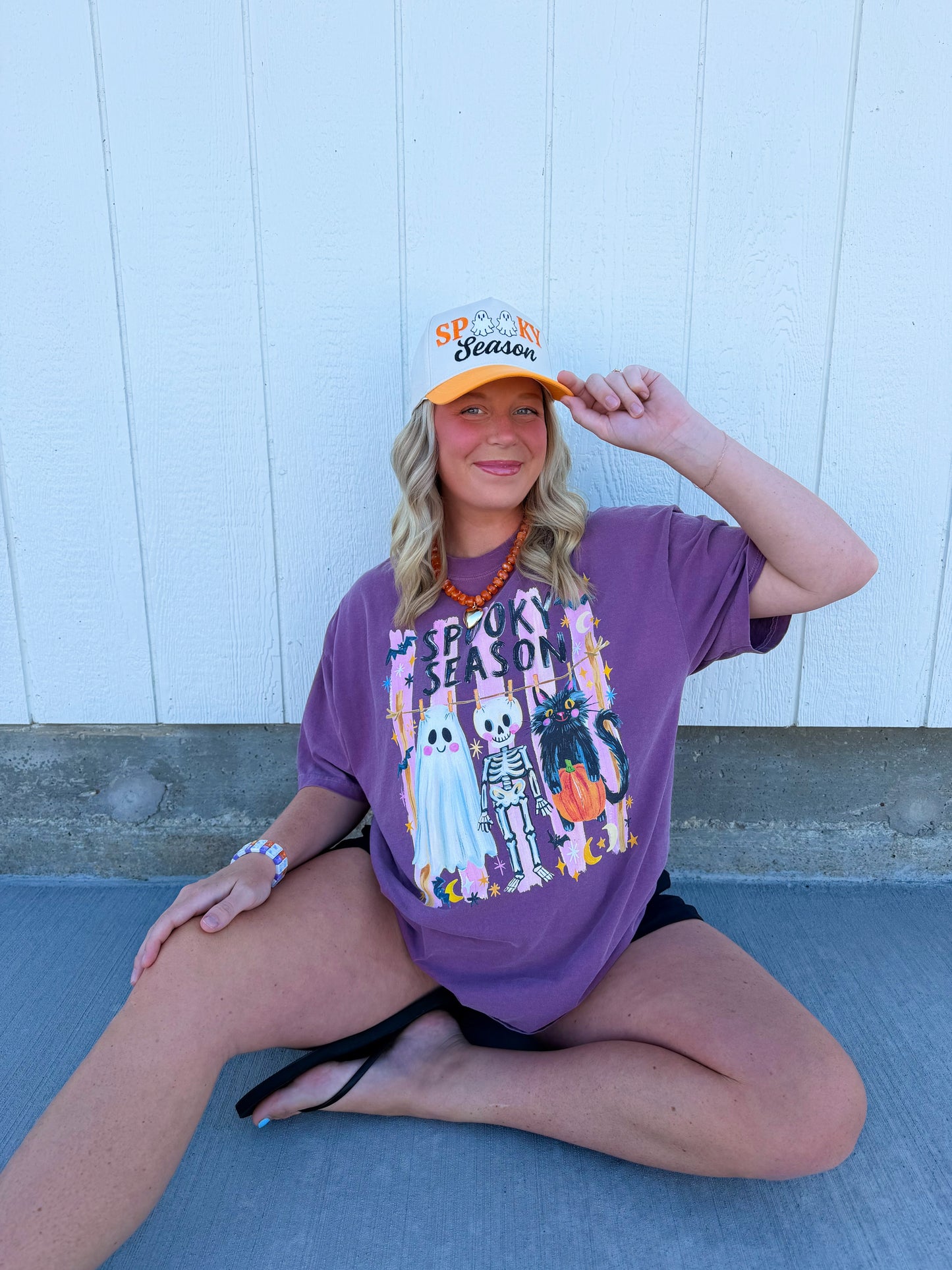 Spooky Character Tee💜💀
