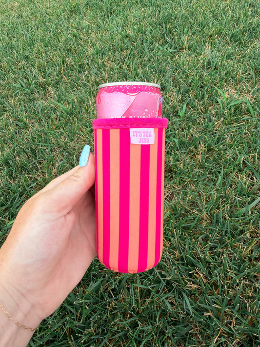 Sunset Slim Can Coozie☀️💖