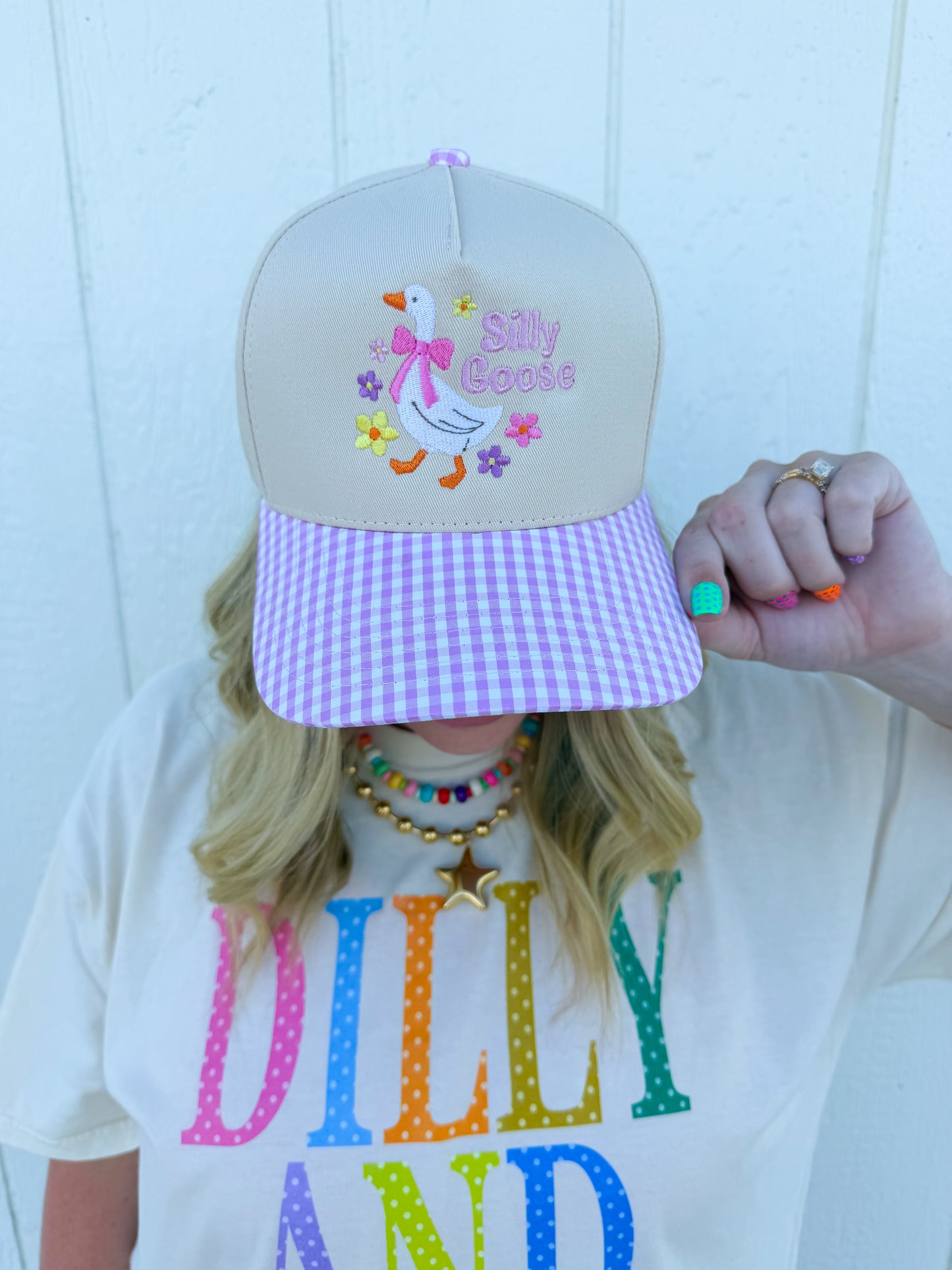 Silly Goose Trucker Hat🪿🌸