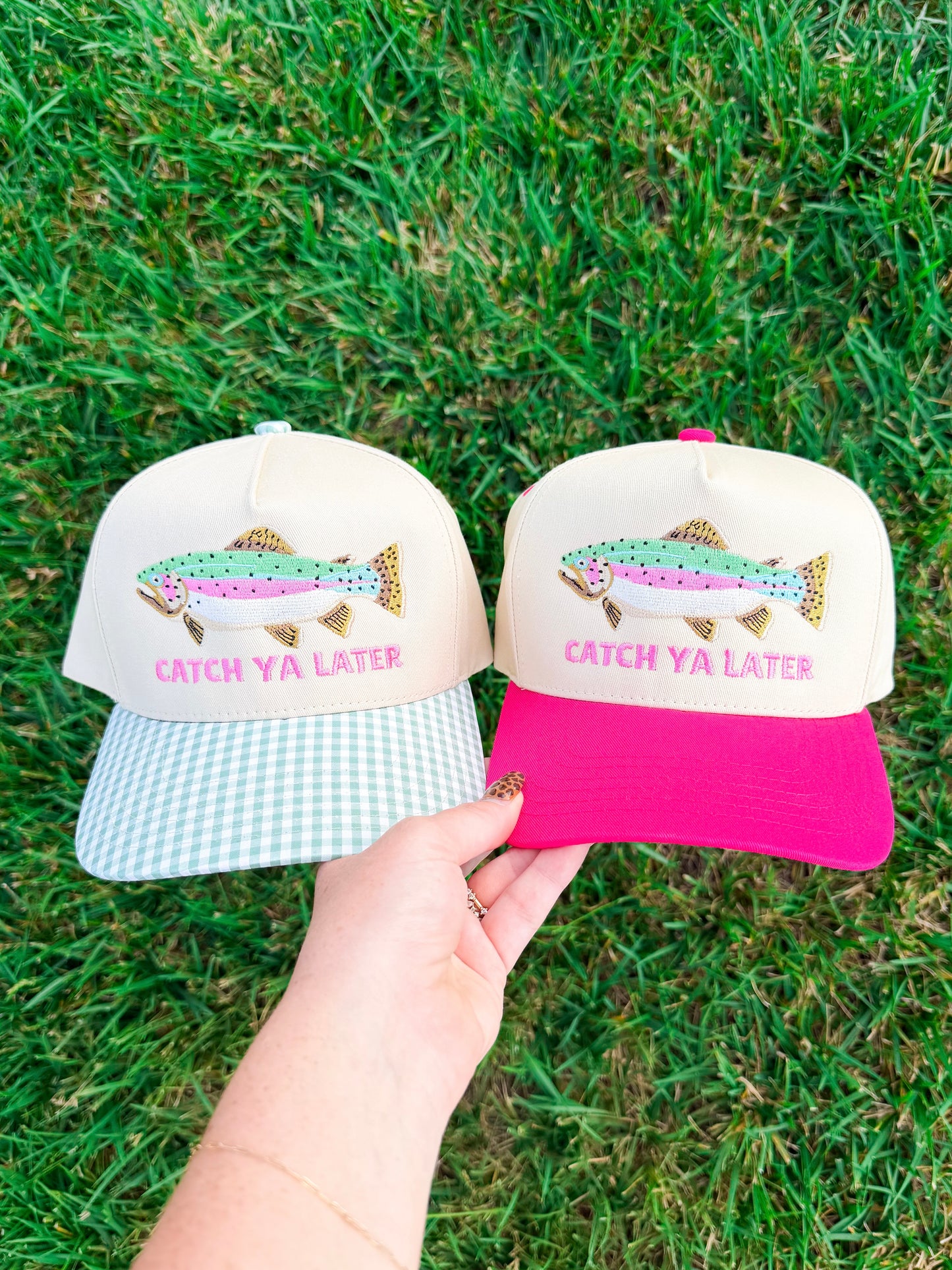 Catch Ya Later Trucker Hat💚