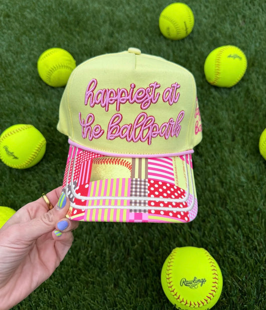 Ballpark Trucker Hat🥎🩷