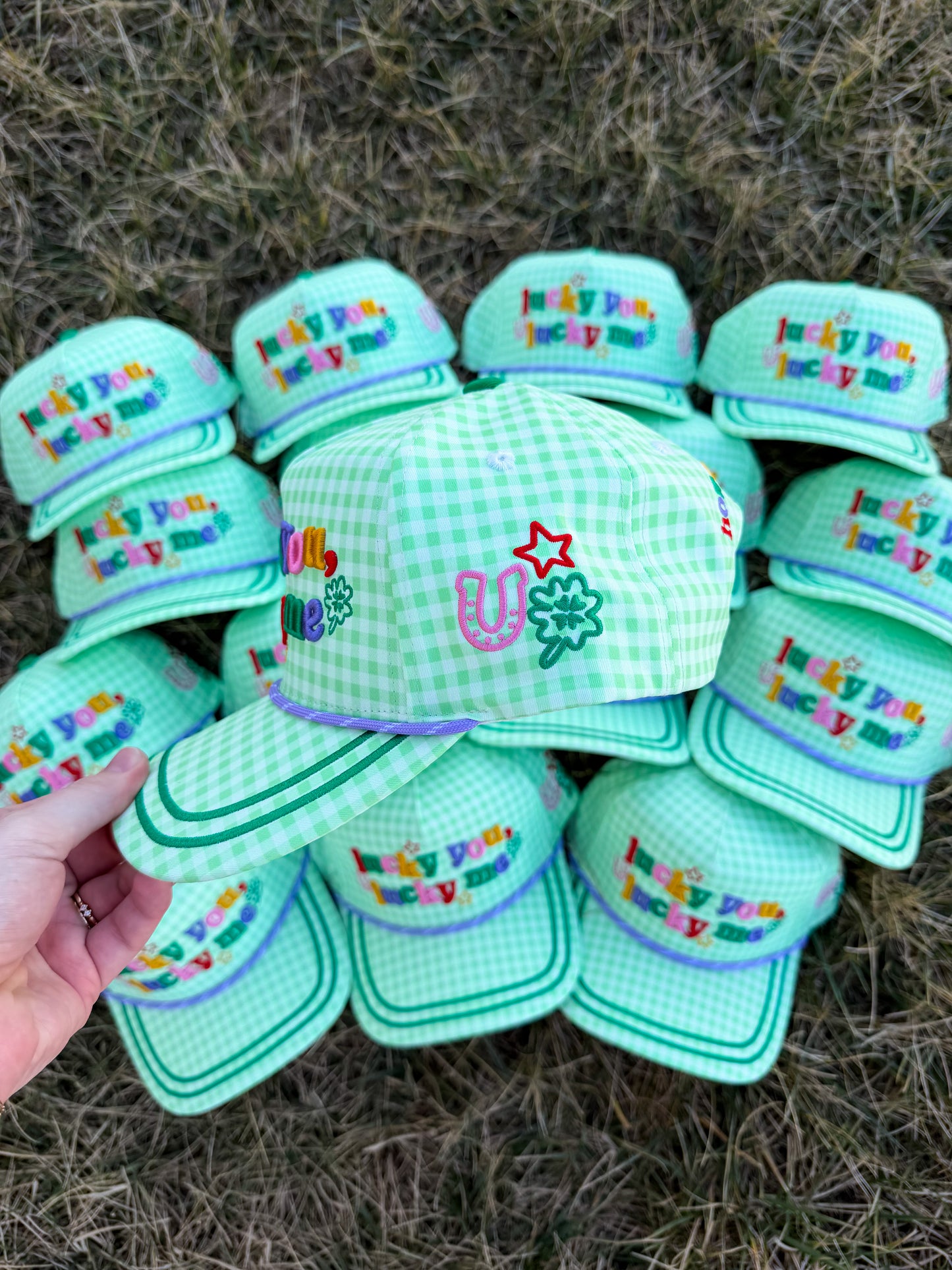 Lucky You, Lucky Me Trucker🍀