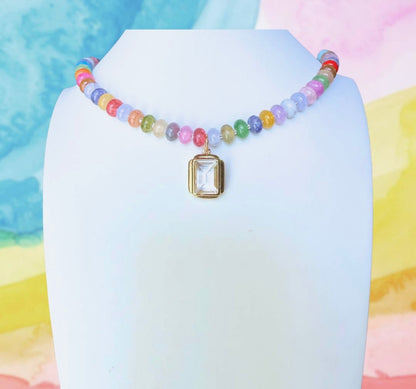 Rainbow Candy Necklace🍭