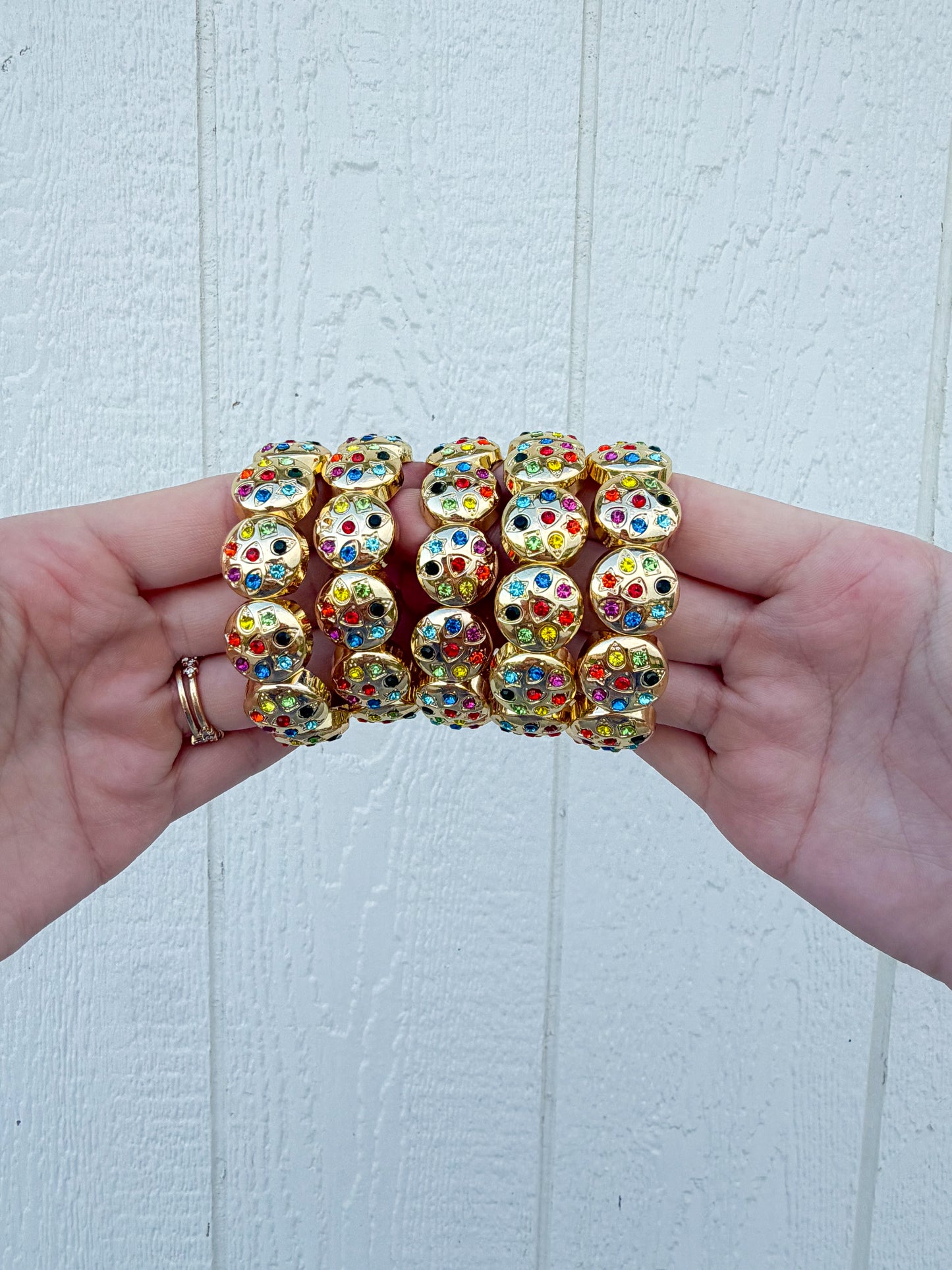 Rosetta Gemstone Bracelet🌈