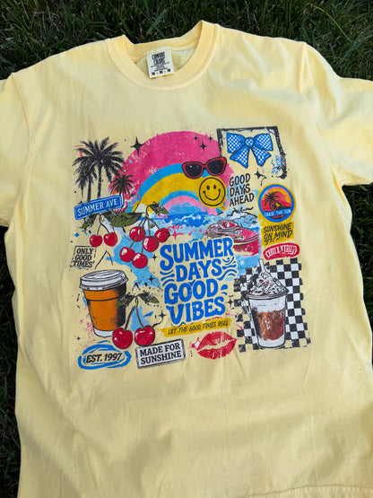 Summer Days Graphic Tee💛