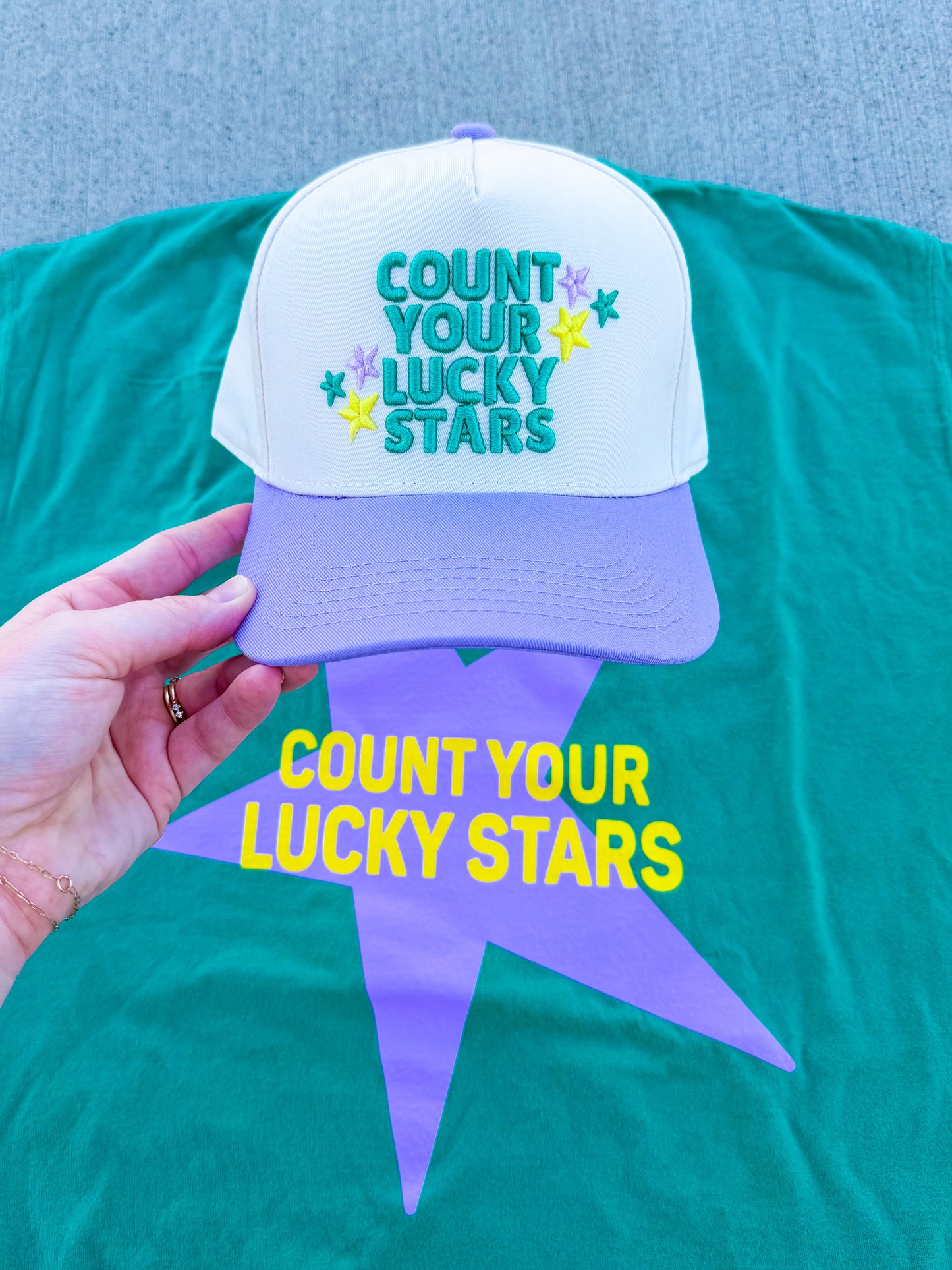 Count Your Lucky Stars Trucker⭐️