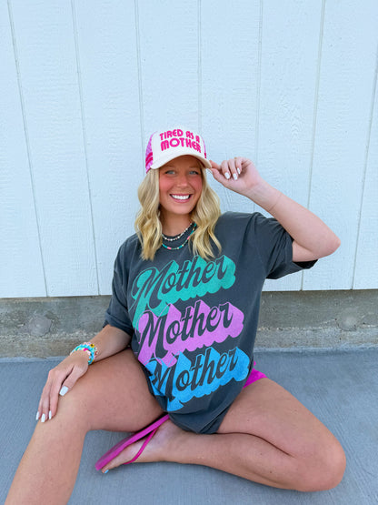 Mother Mother Mother Tee🩵💚🩷
