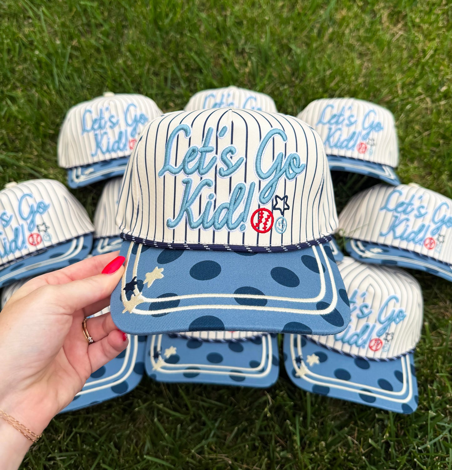 Let’s Go Kid Trucker Hat⚾️