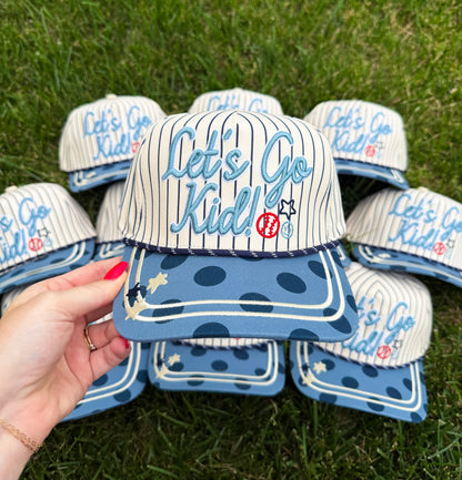 Let’s Go Kid Trucker Hat⚾️