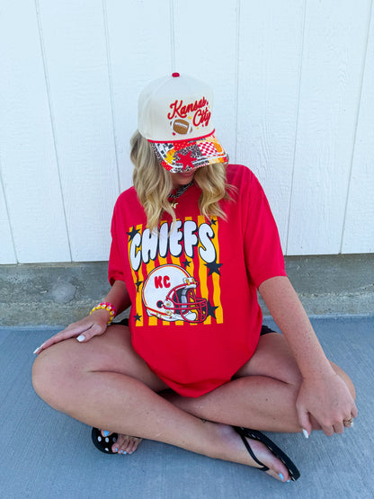 Chiefs Retro Tee❤️