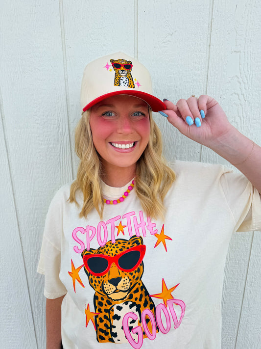 Sassy Leopard Trucker🐆💋