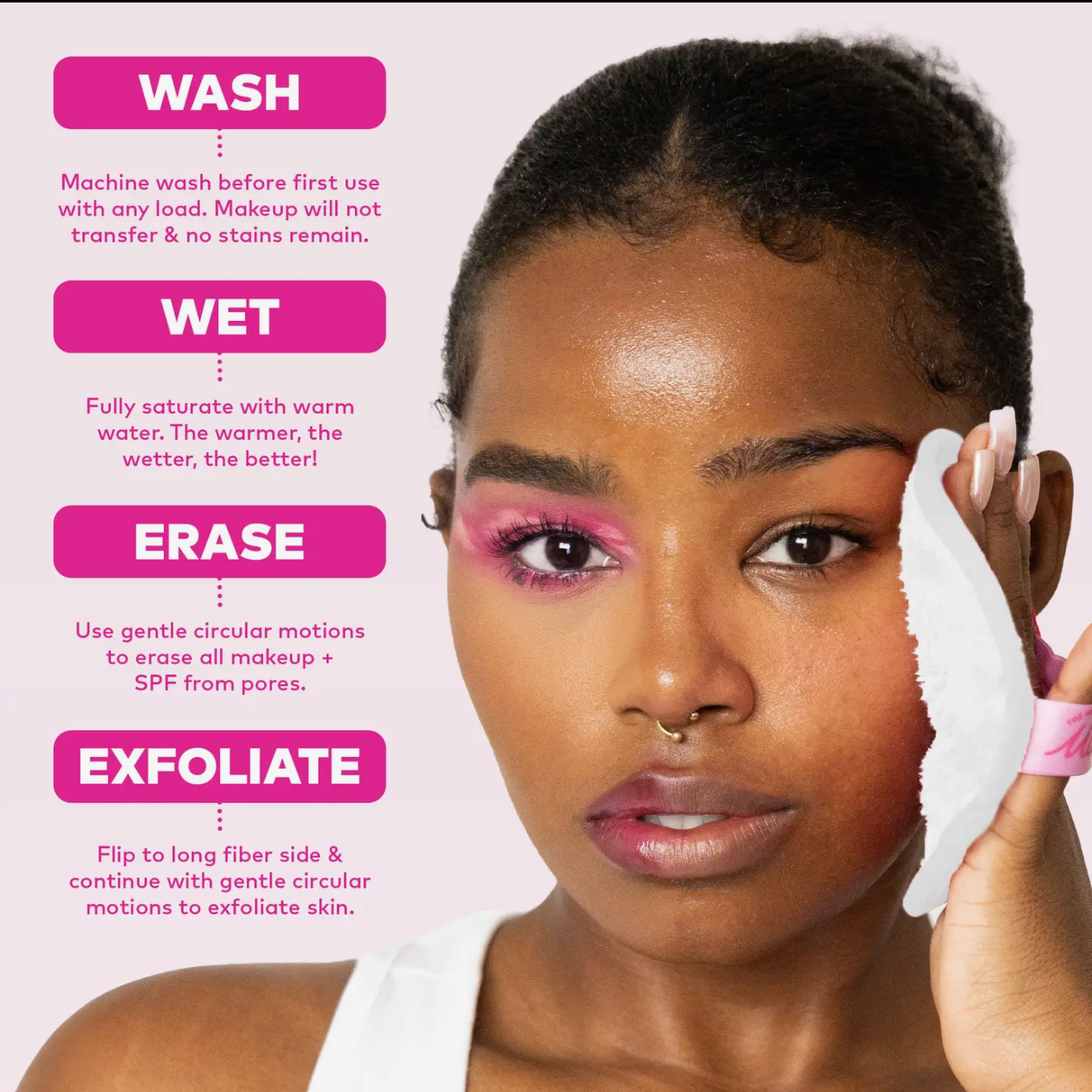 The Original Makeup Eraser 7 Day Gift Set & Makeup Bag🍒