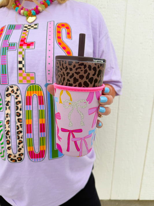 Bow Coffee Sleeve🎀