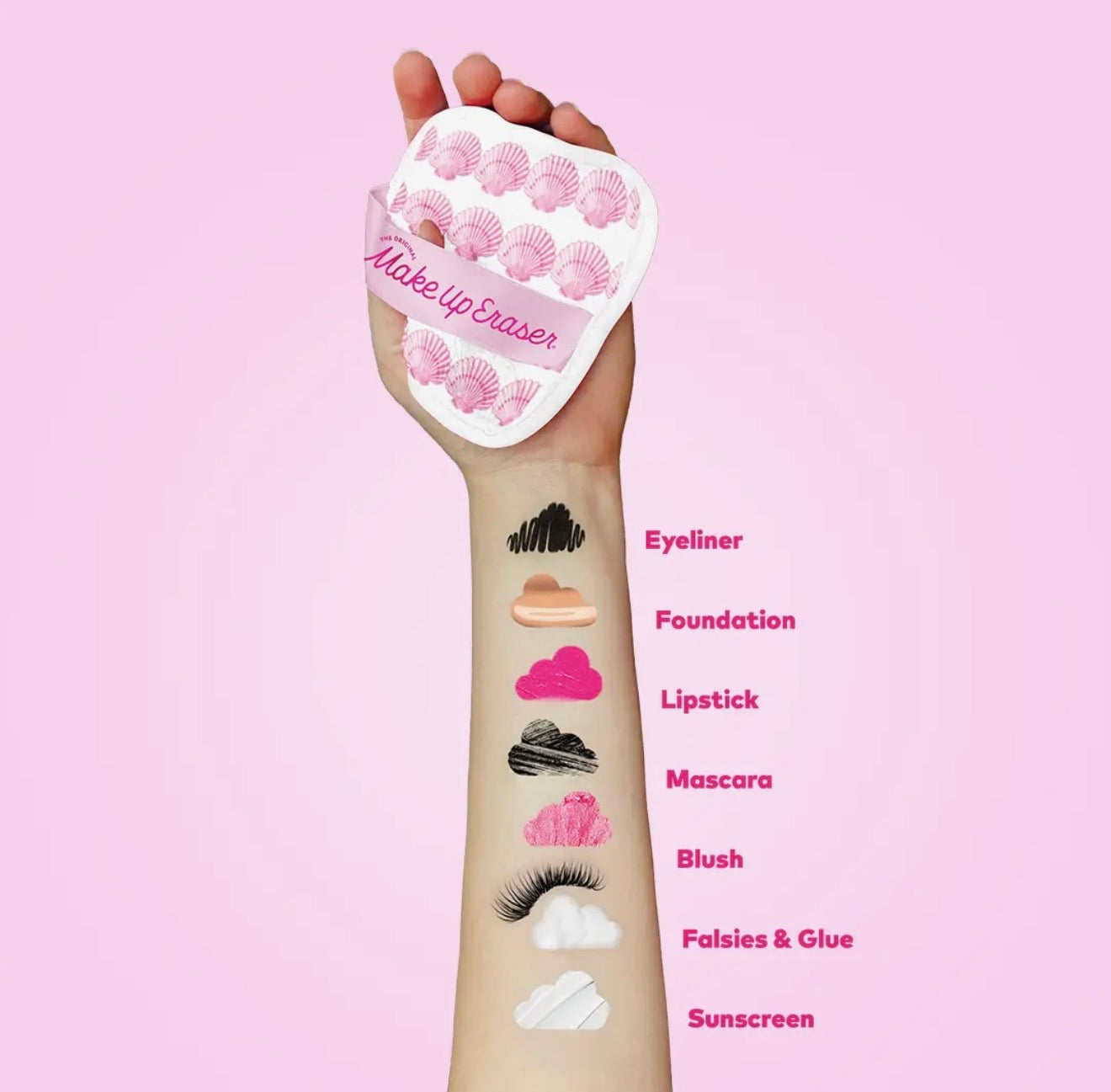 Seashell Makeup Erasers🐚