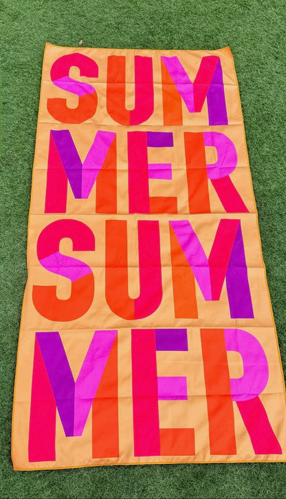 Summer Microfiber Beach Towel👙☀️