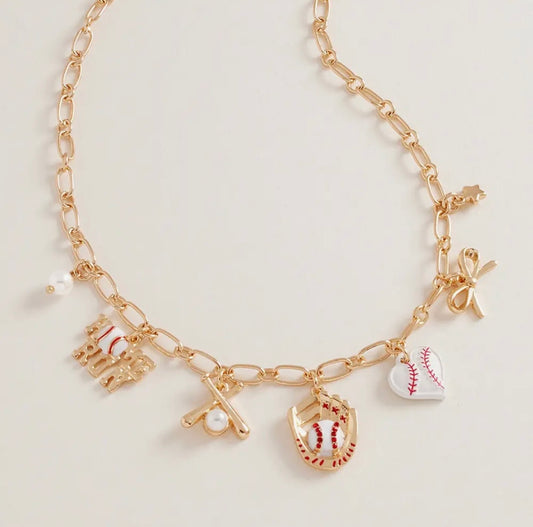 Baseball Charm Necklace⚾️