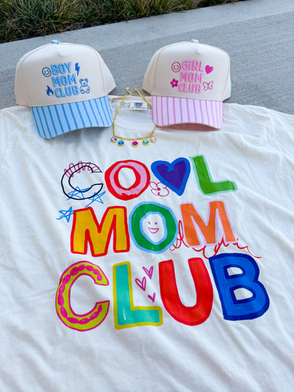 Cool Mom Club Tee🌈💋