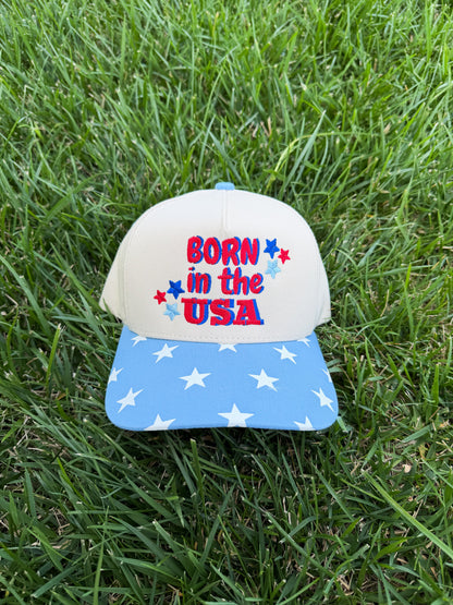 Born in the USA Trucker Hat🩵