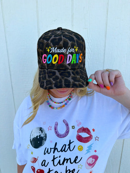 Made for Good Days Trucker Hat🌈