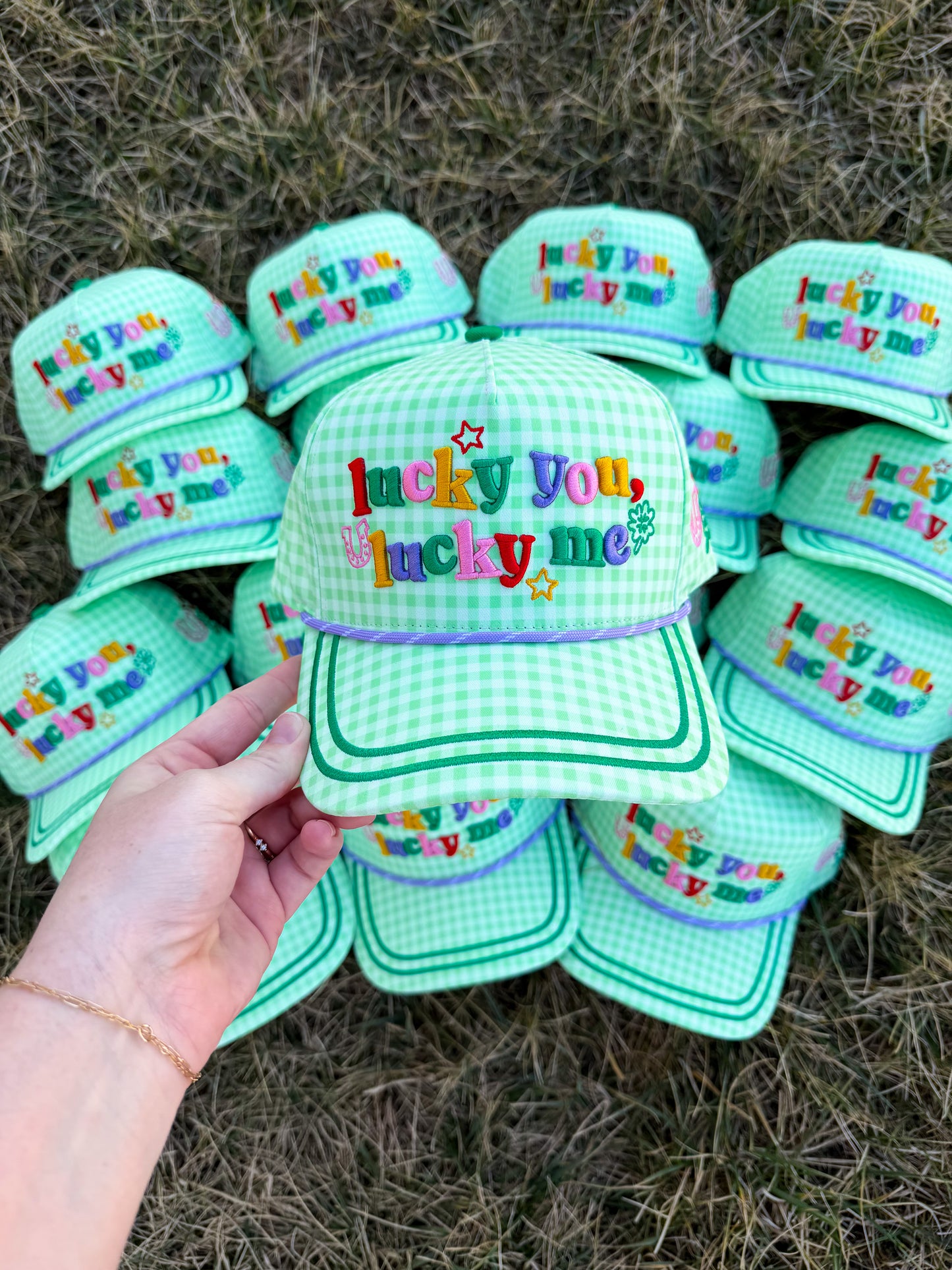Lucky You, Lucky Me Trucker🍀