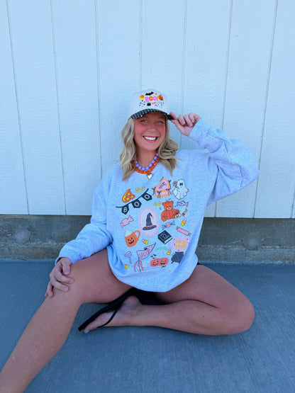 Halloween Collage Crewneck💖🎃