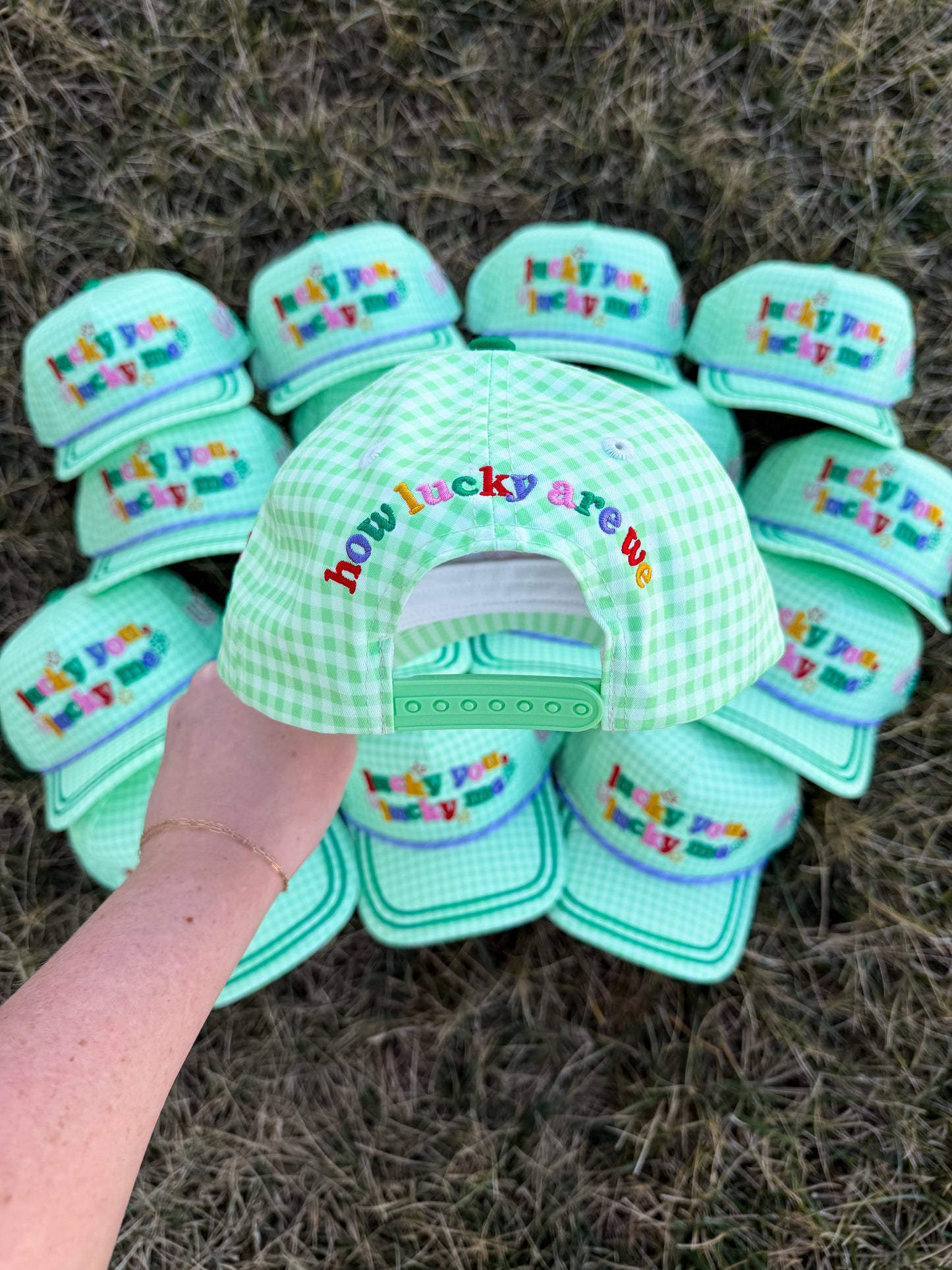 Lucky You, Lucky Me Trucker🍀