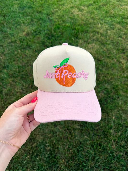 Just Peachy Trucker Hat🩷🍑