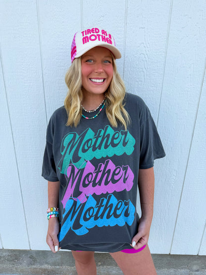 Mother Mother Mother Tee🩵💚🩷
