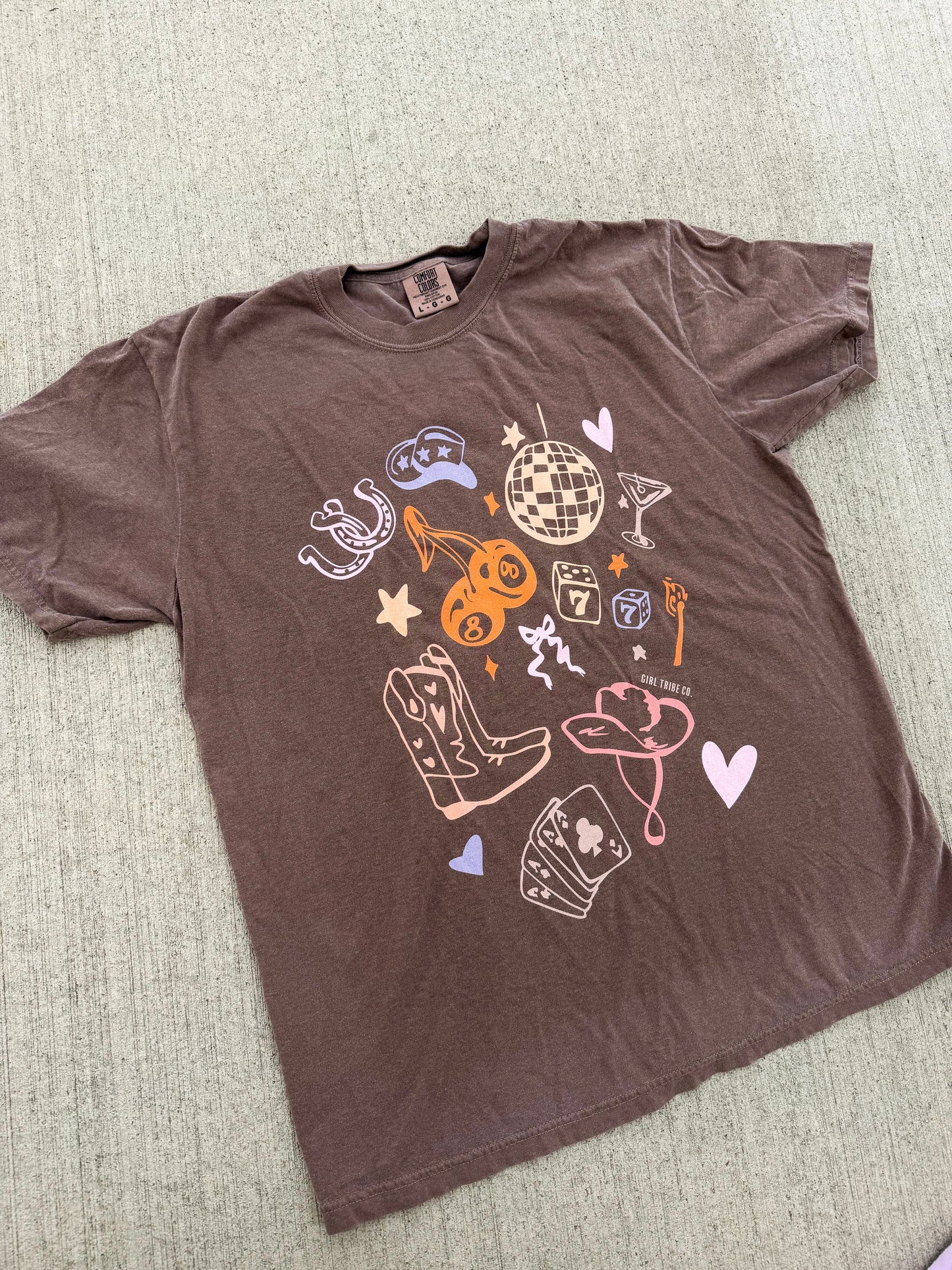 Cowgirl Icon Graphic Tee🪩💜