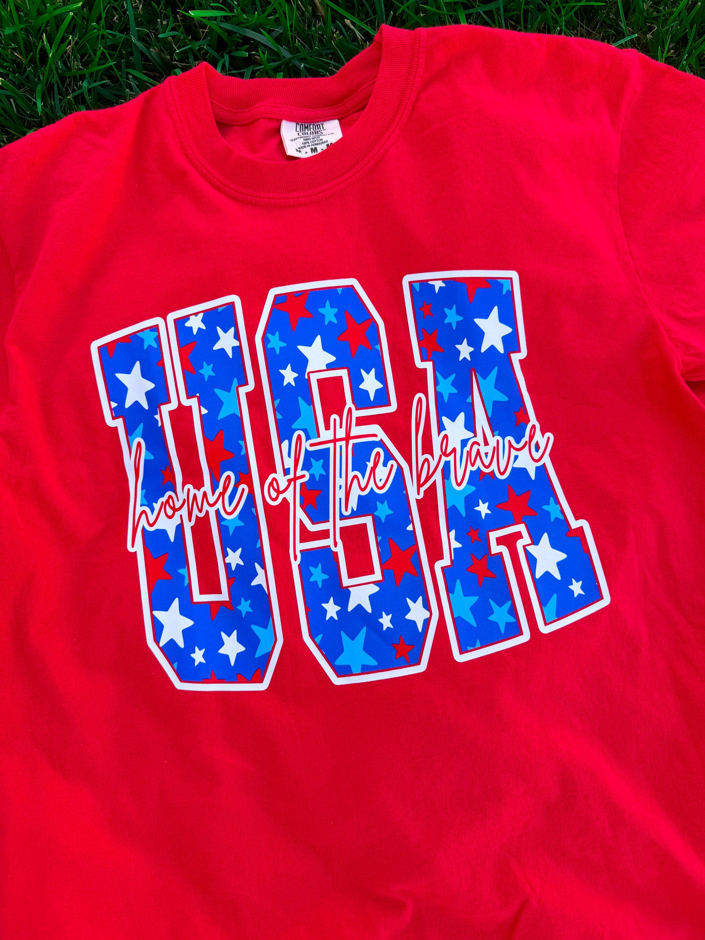 Red USA tee🇺🇸❤️