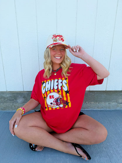 Chiefs Retro Tee❤️