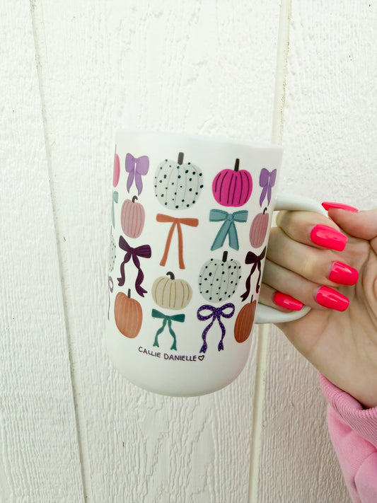 Coquette Pumpkin Mug🎀