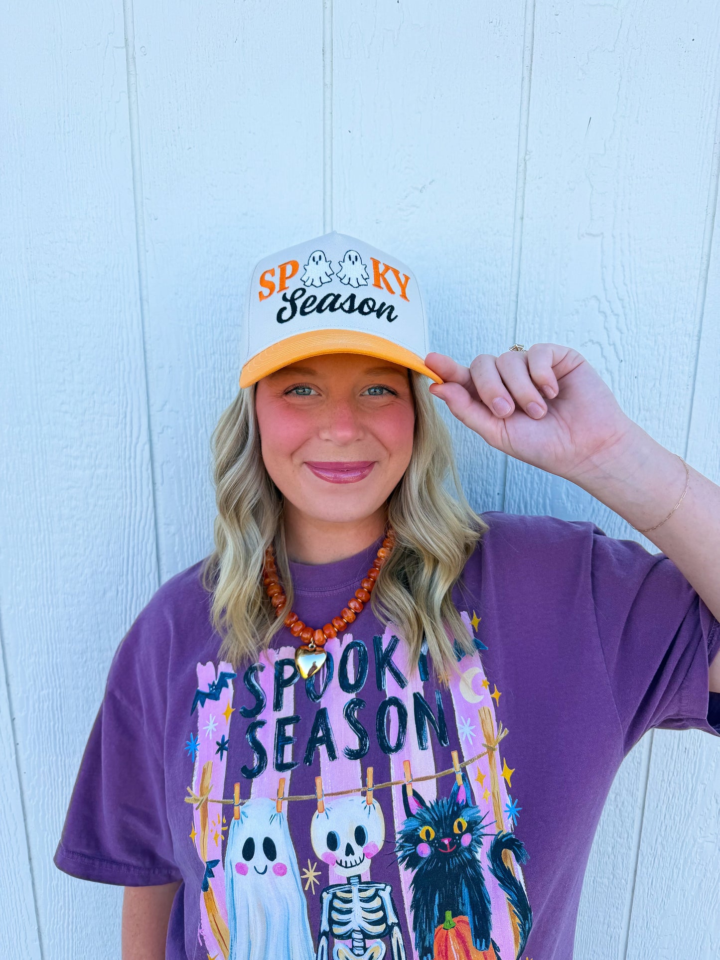 Spooky Season Trucker Hat🧡👻