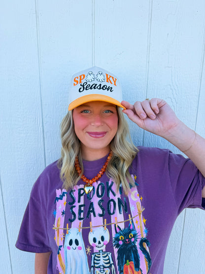 Spooky Season Trucker Hat🧡👻