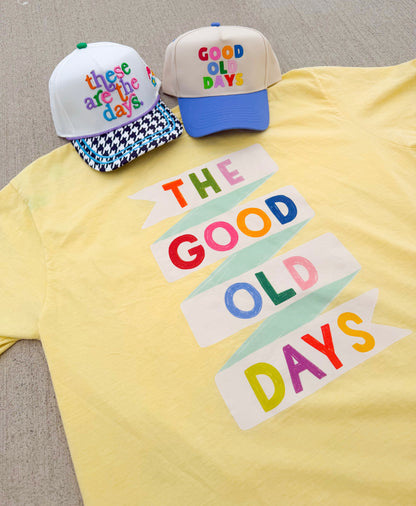 Good Old Day Graphic Tee💛