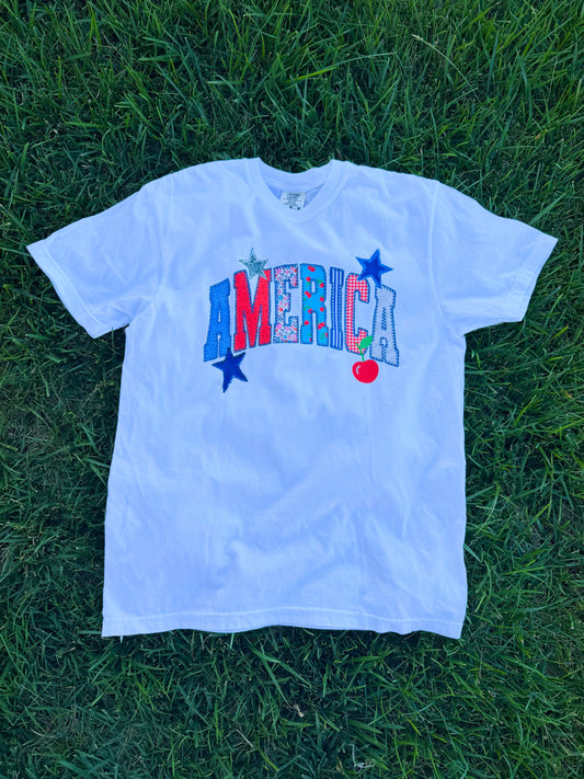 White America Tee🇺🇸🤍