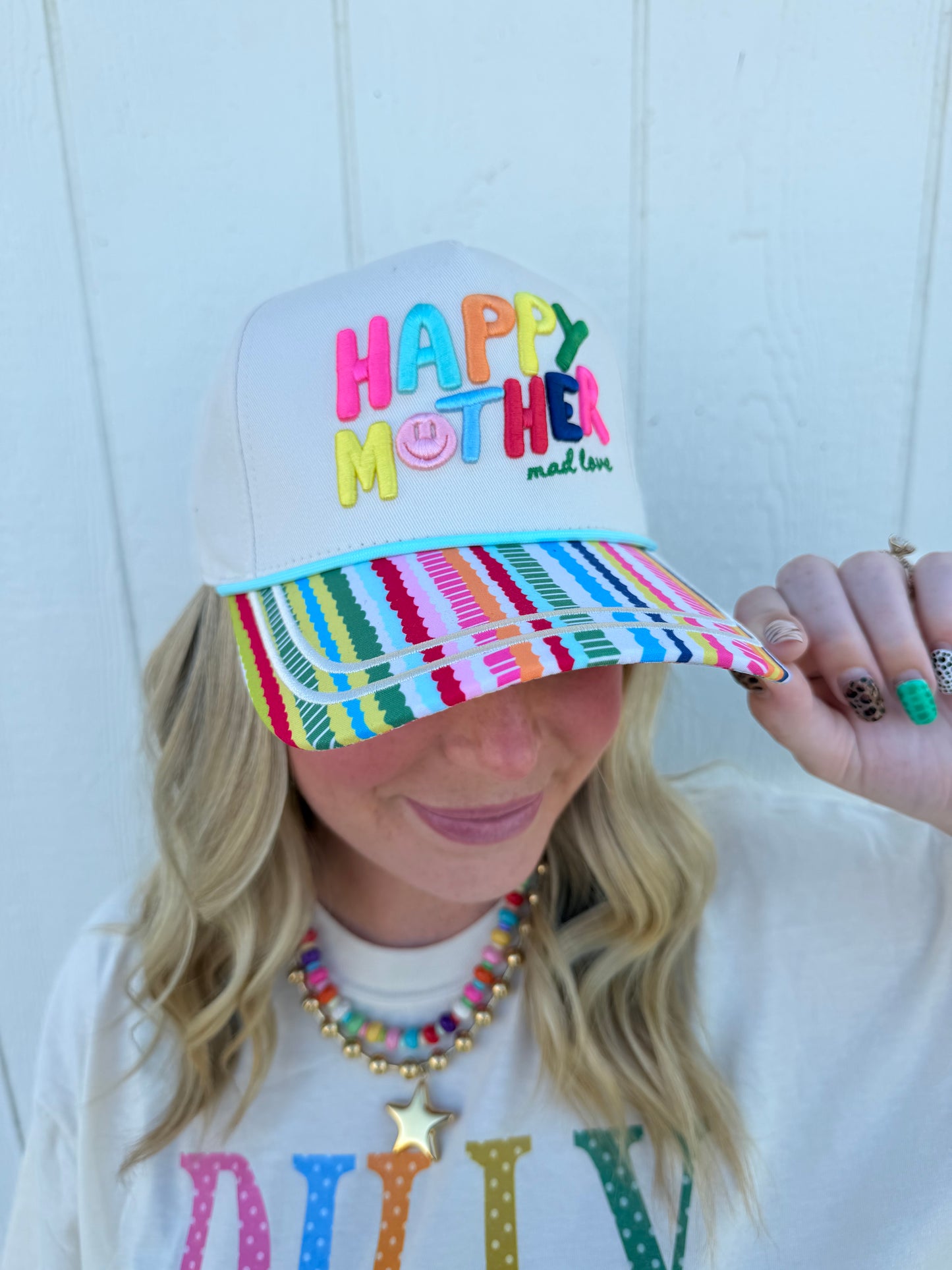 Happy Mother Trucker Hat🌈