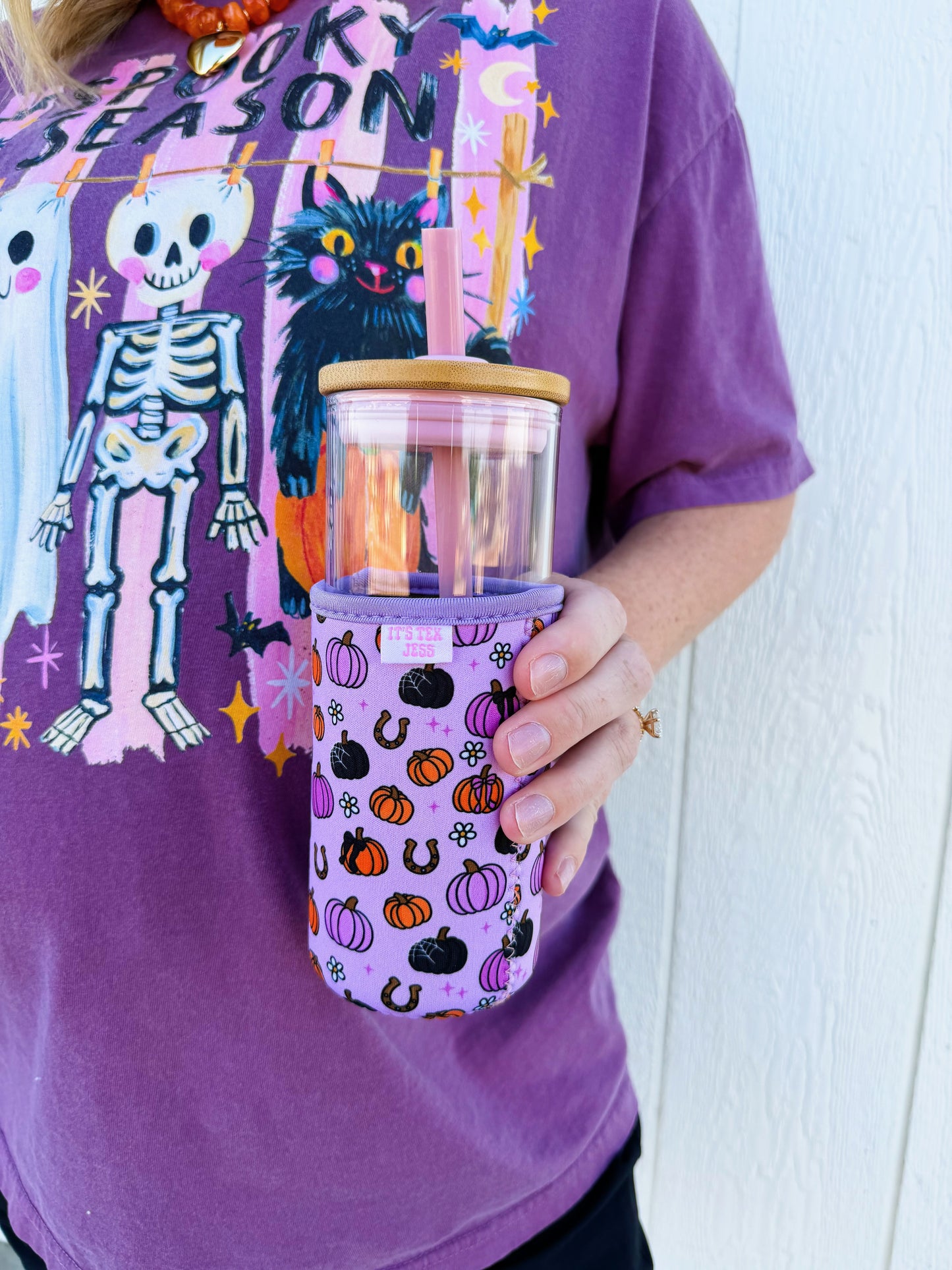 Spooky Pumpkins Drink Sleeve🎃
