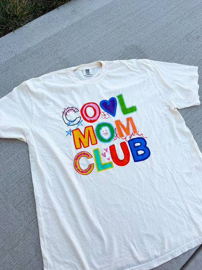 Cool Mom Club Tee🌈💋