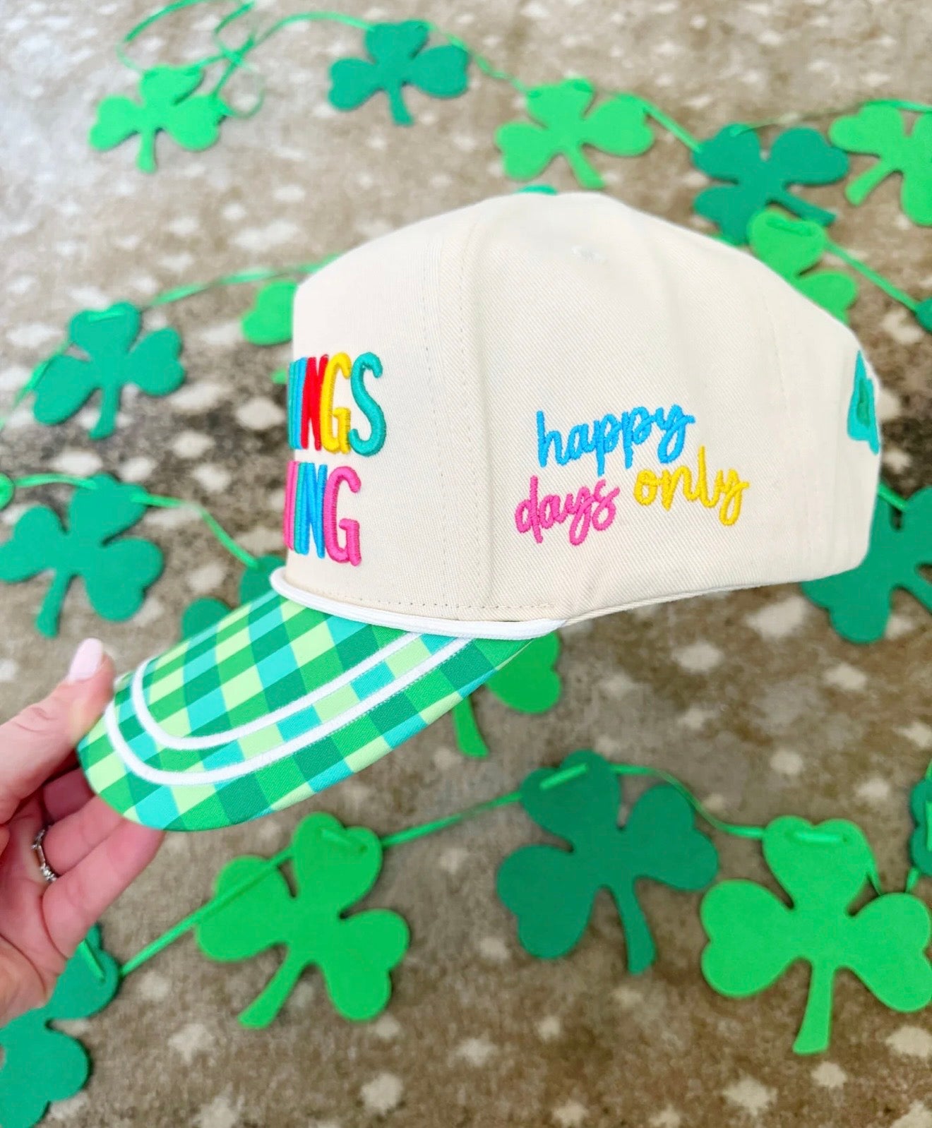 Lucky Things Are Coming Trucker Hat