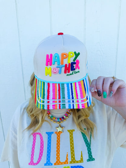 Happy Mother Trucker Hat🌈