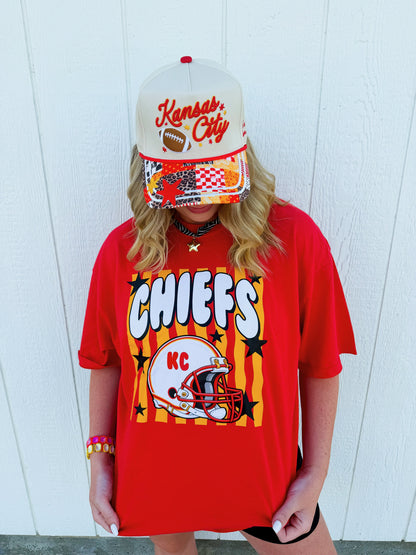 Chiefs Retro Tee❤️
