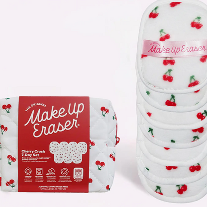 The Original Makeup Eraser 7 Day Gift Set & Makeup Bag🍒