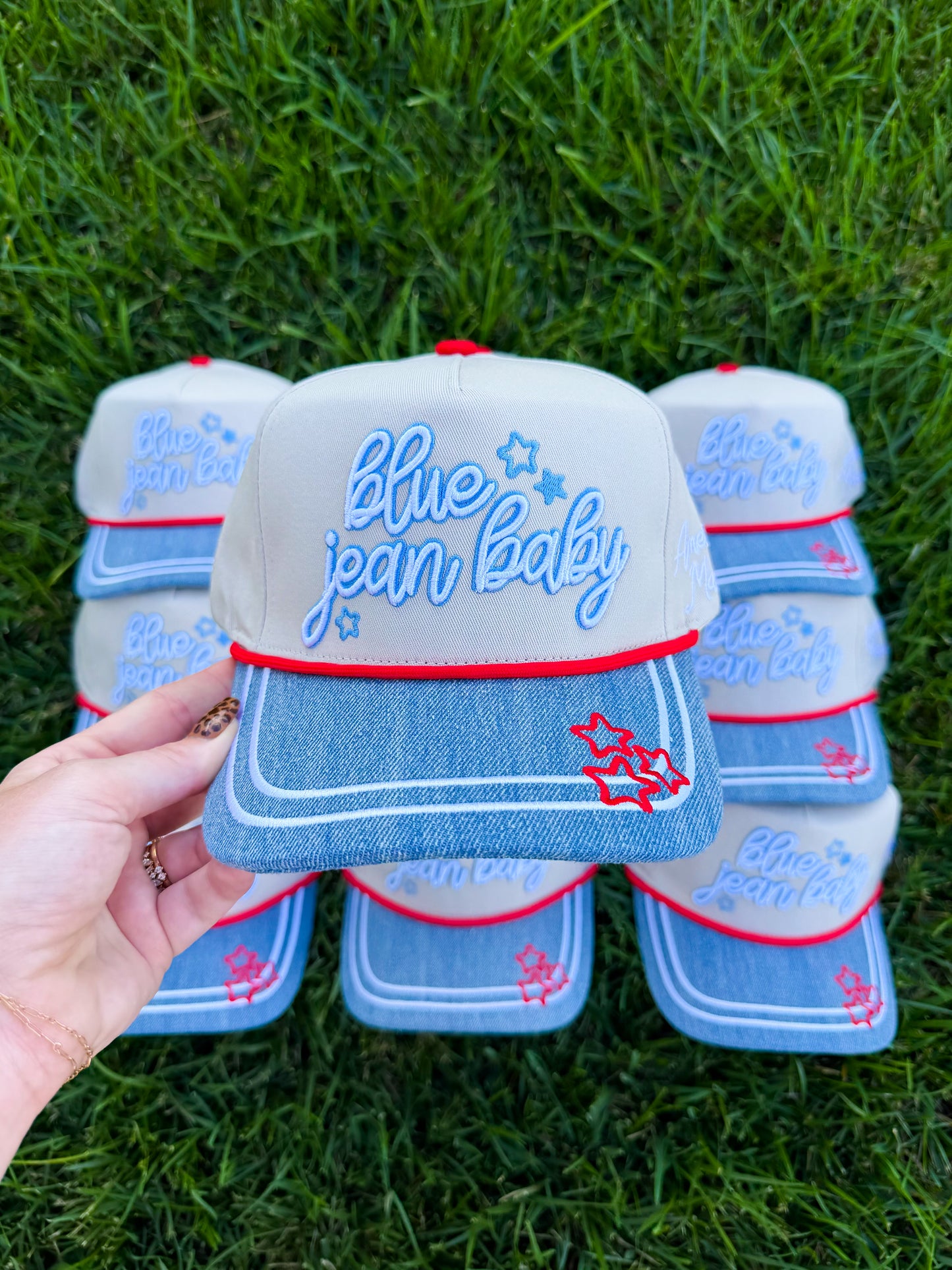 Blue Jean Baby Trucker Hat💙